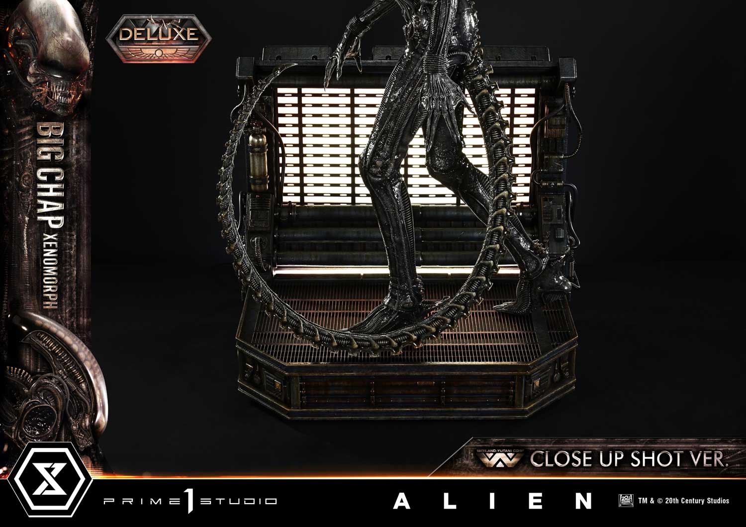 Museum Masterline XL Alien (Film) Big Chap Xenomorph Close Up Shot Ver. Deluxe Version