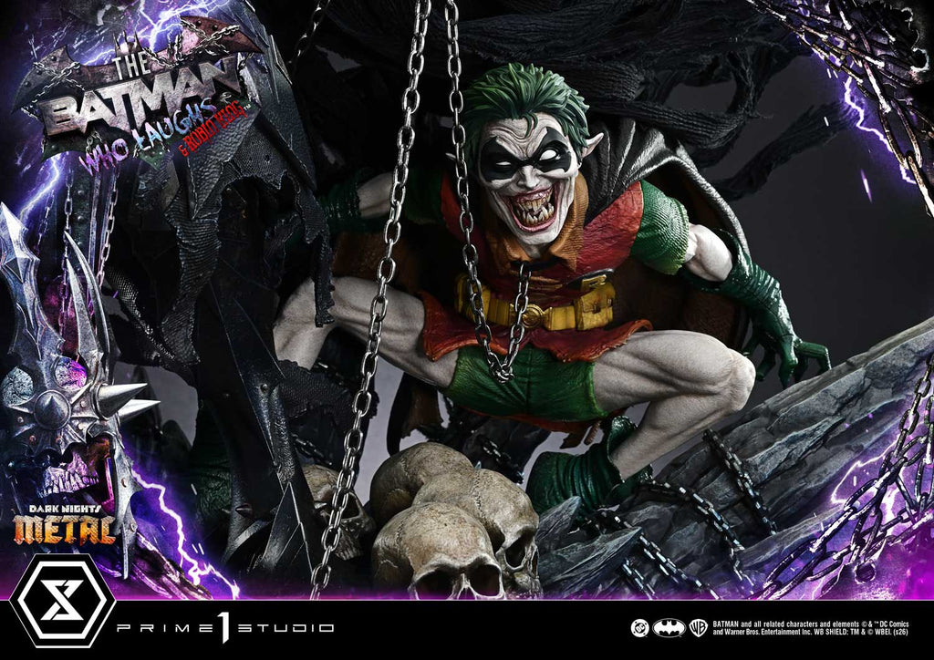 Museum Masterline Dark Nights: Death Metal The Batman Who Laughs &amp; Robin King Deluxe Version