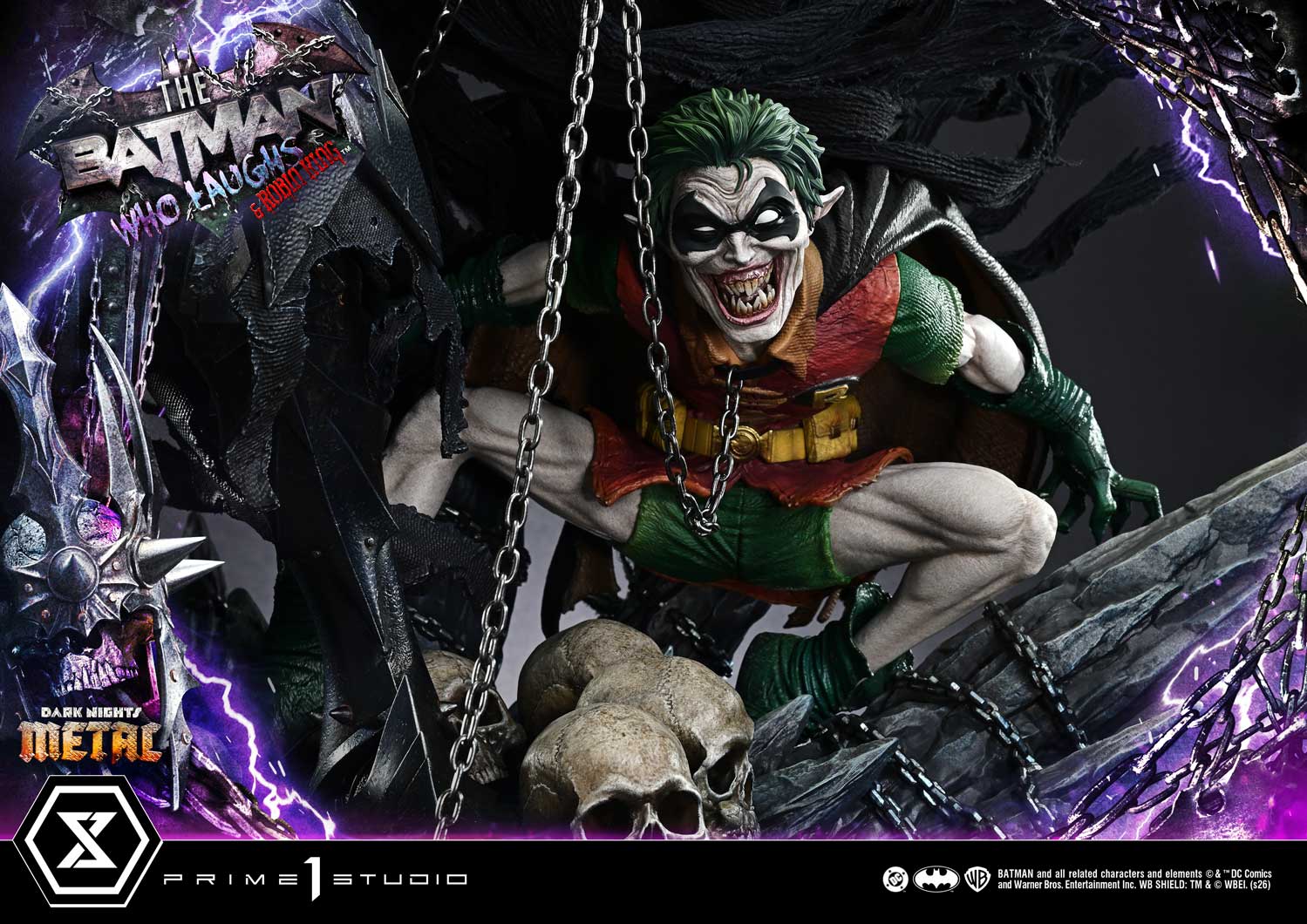 Museum Masterline Dark Nights: Death Metal The Batman Who Laughs &amp; Robin King Deluxe Version
