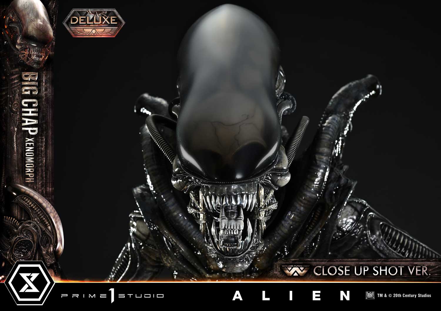Museum Masterline XL Alien (Film) Big Chap Xenomorph Close Up Shot Ver. Deluxe Version