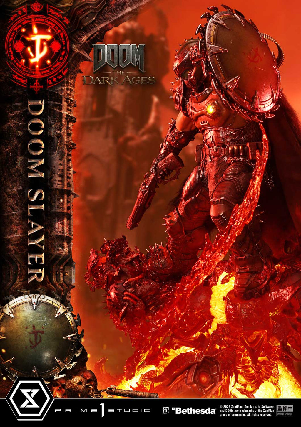 Ultimate Premium Masterline DOOM: The Dark Ages DOOM Slayer Deluxe Version