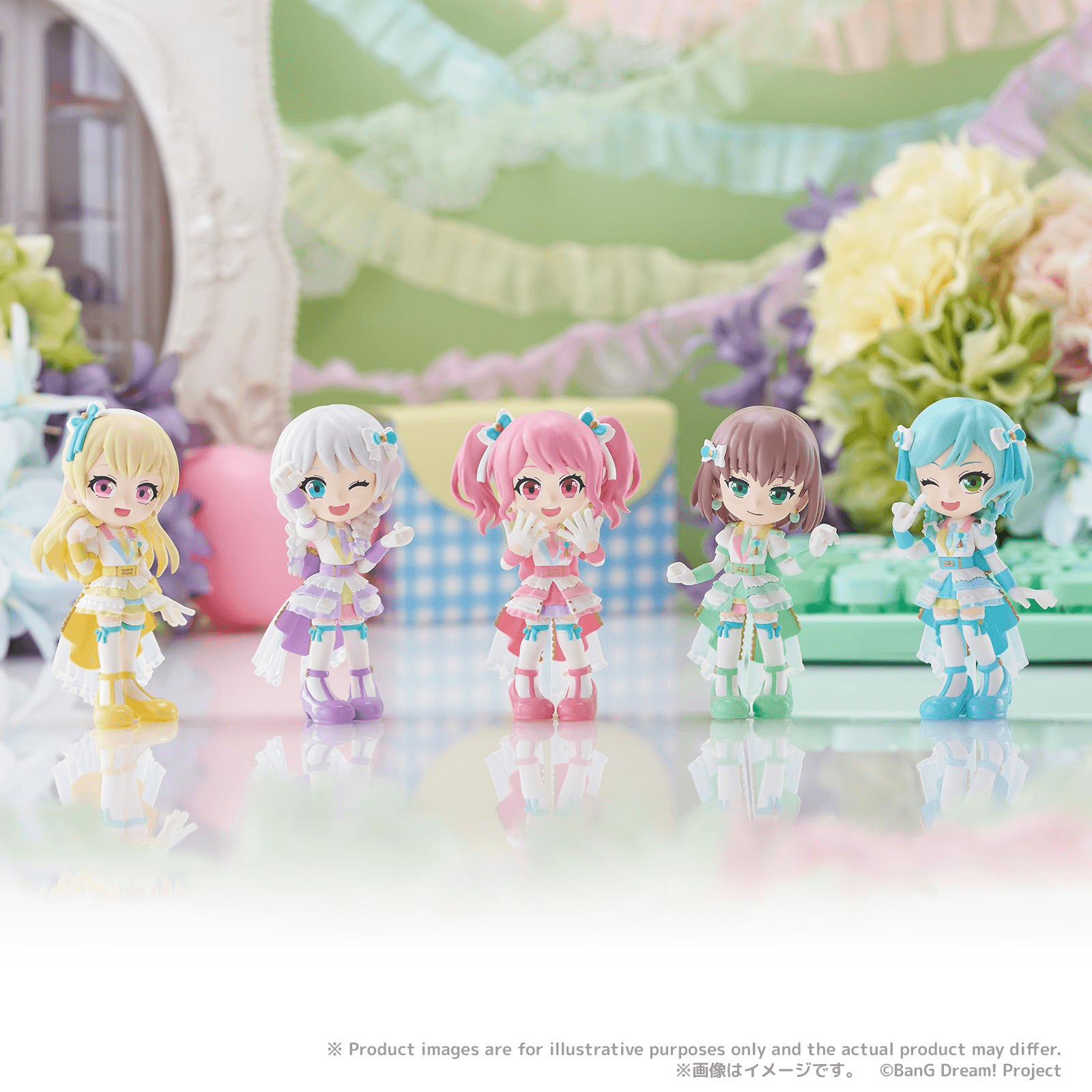PalVerse BanG Dream! Pastel＊Palettes (Set of 6 figures)