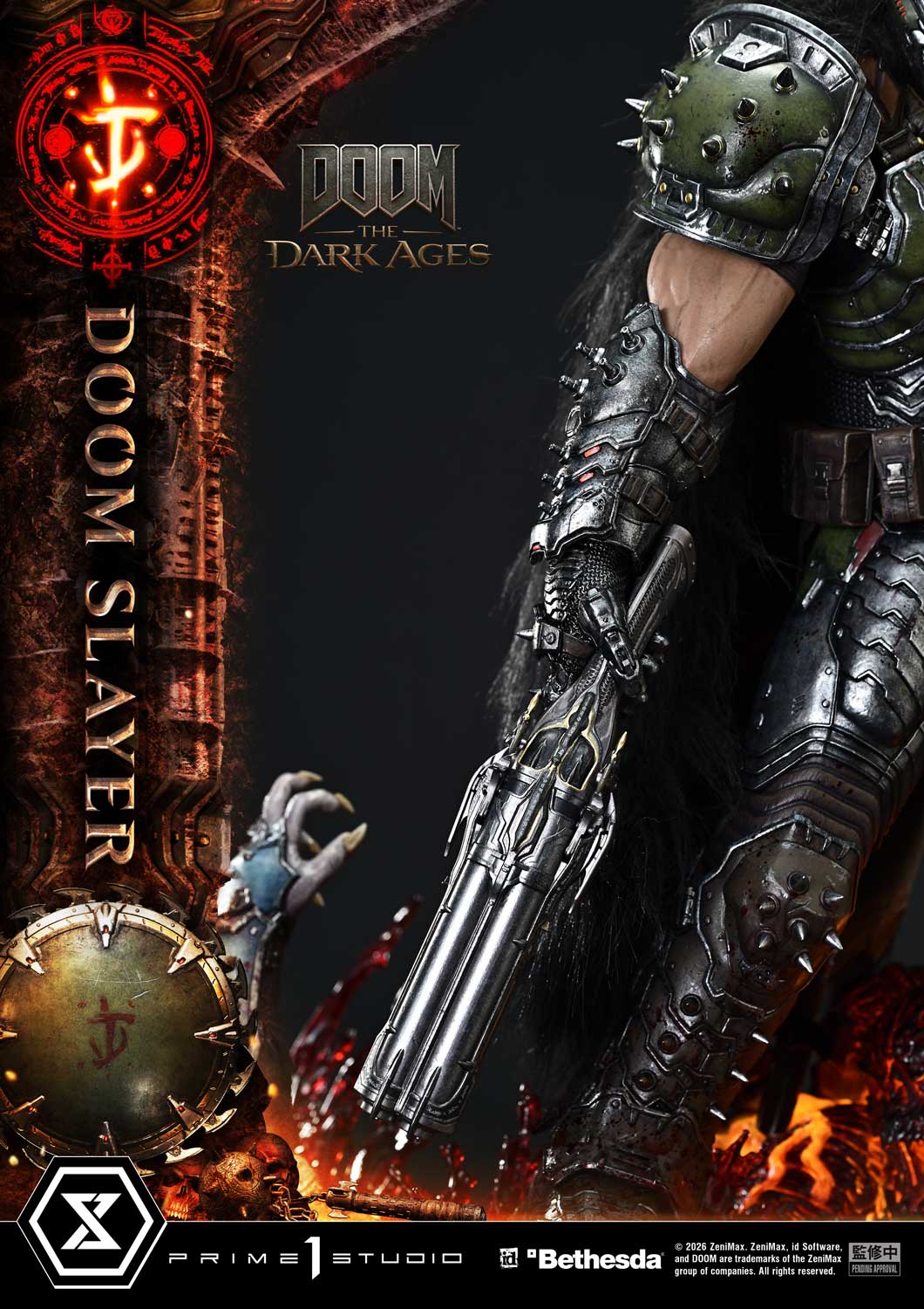 Ultimate Premium Masterline DOOM: The Dark Ages DOOM Slayer Deluxe Version