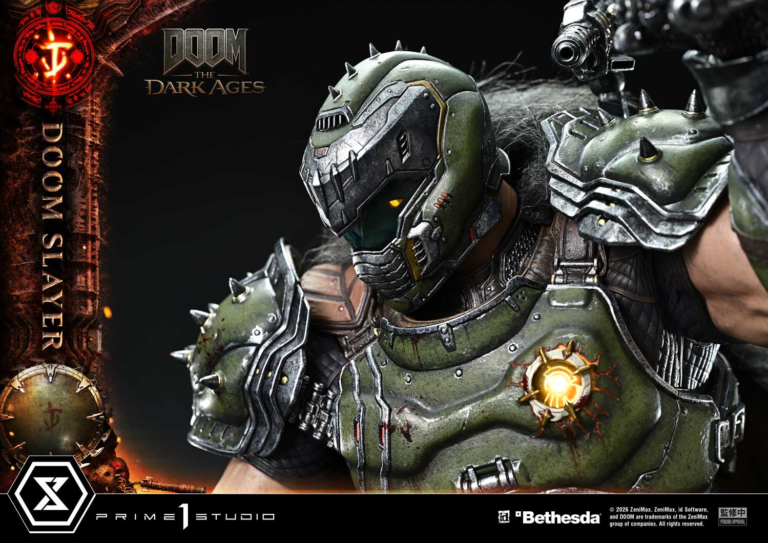 Ultimate Premium Masterline DOOM: The Dark Ages DOOM Slayer Deluxe Version