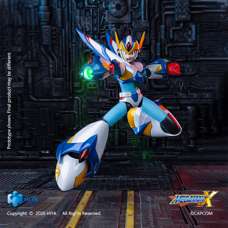 None Scale 6 Inch Mega Man X series X Falcon Armor Version Action Figure