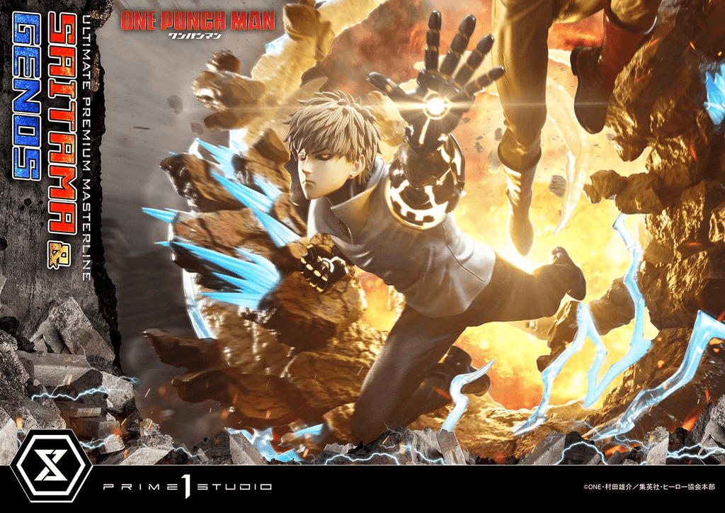 Ultimate Premium Masterline One-Punch Man Saitama &amp; Genos Deluxe Version