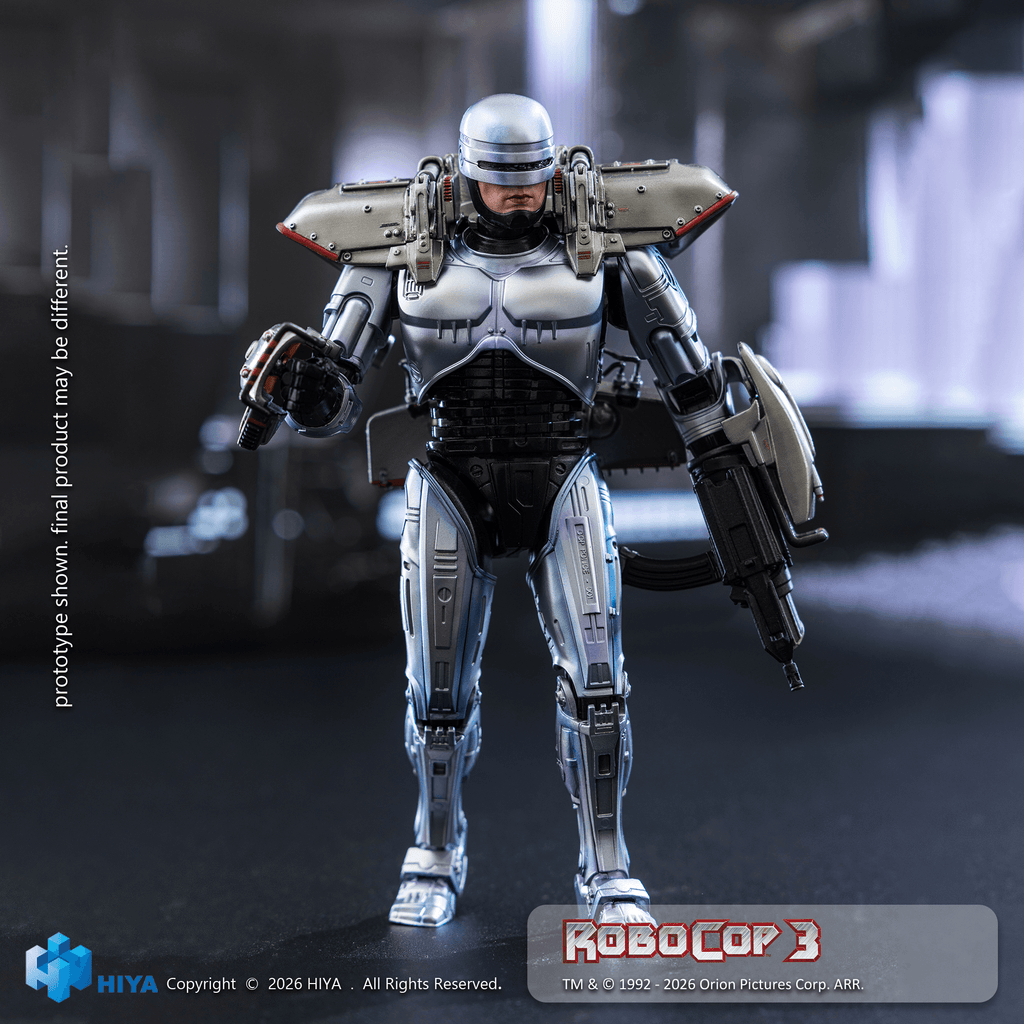HIYA Exquisite Super Series 112 Scale 6.5 Inch RoboCop 3 RoboCop Action Figure