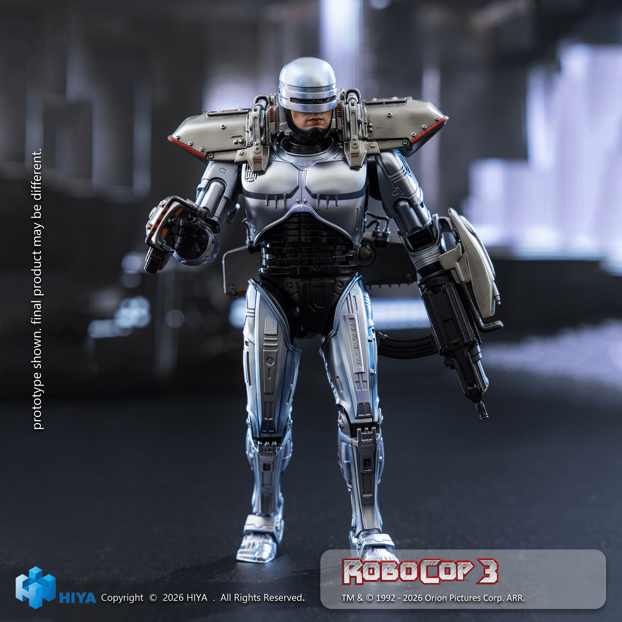 HIYA Exquisite Super Series 112 Scale 6.5 Inch RoboCop 3 RoboCop Action Figure