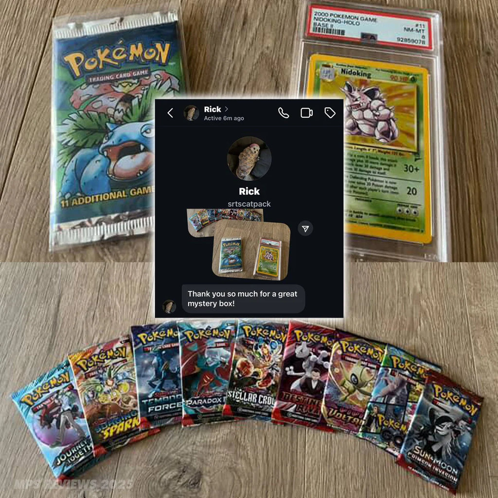 Starter Pokémon Mystery Box and Golden Ticket