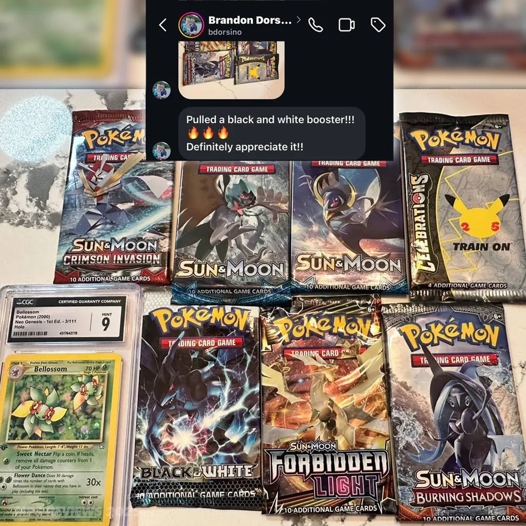 Starter Pokémon Mystery Box and Golden Ticket