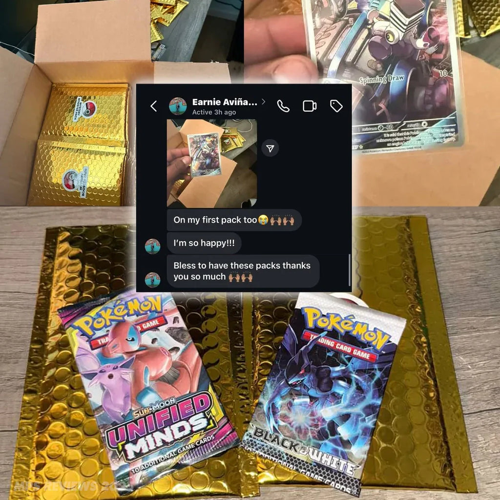 Starter Pokémon Mystery Box and Golden Ticket