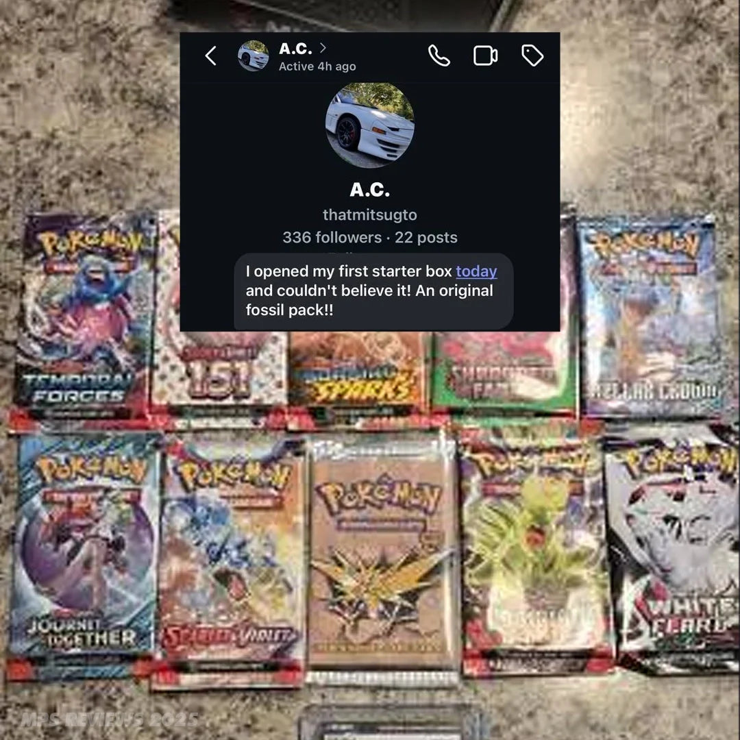 Starter Pokémon Mystery Box and Golden Ticket