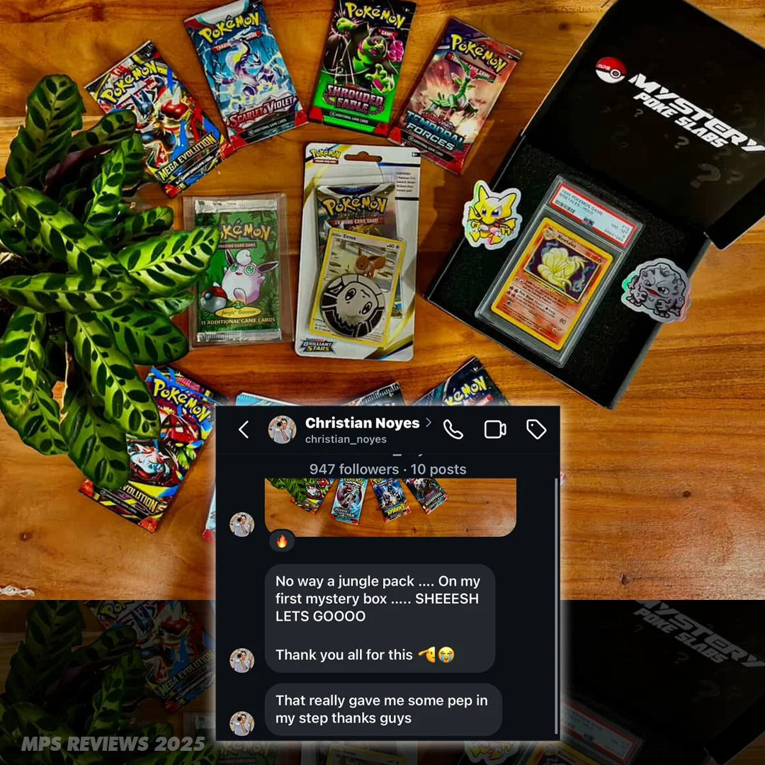 Starter Pokémon Mystery Box and Golden Ticket