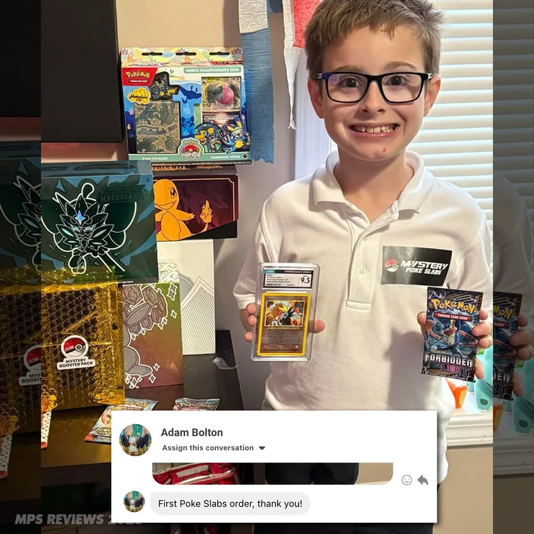 Starter Pokémon Mystery Box and Golden Ticket