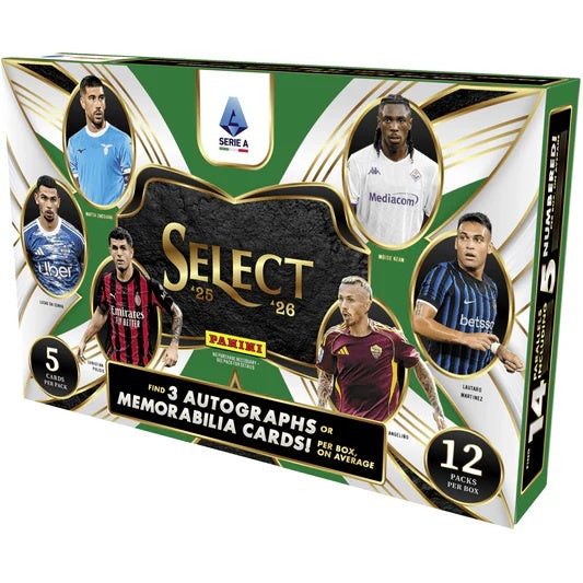 2025-26 Panini Select Serie A Soccer Hobby Box
