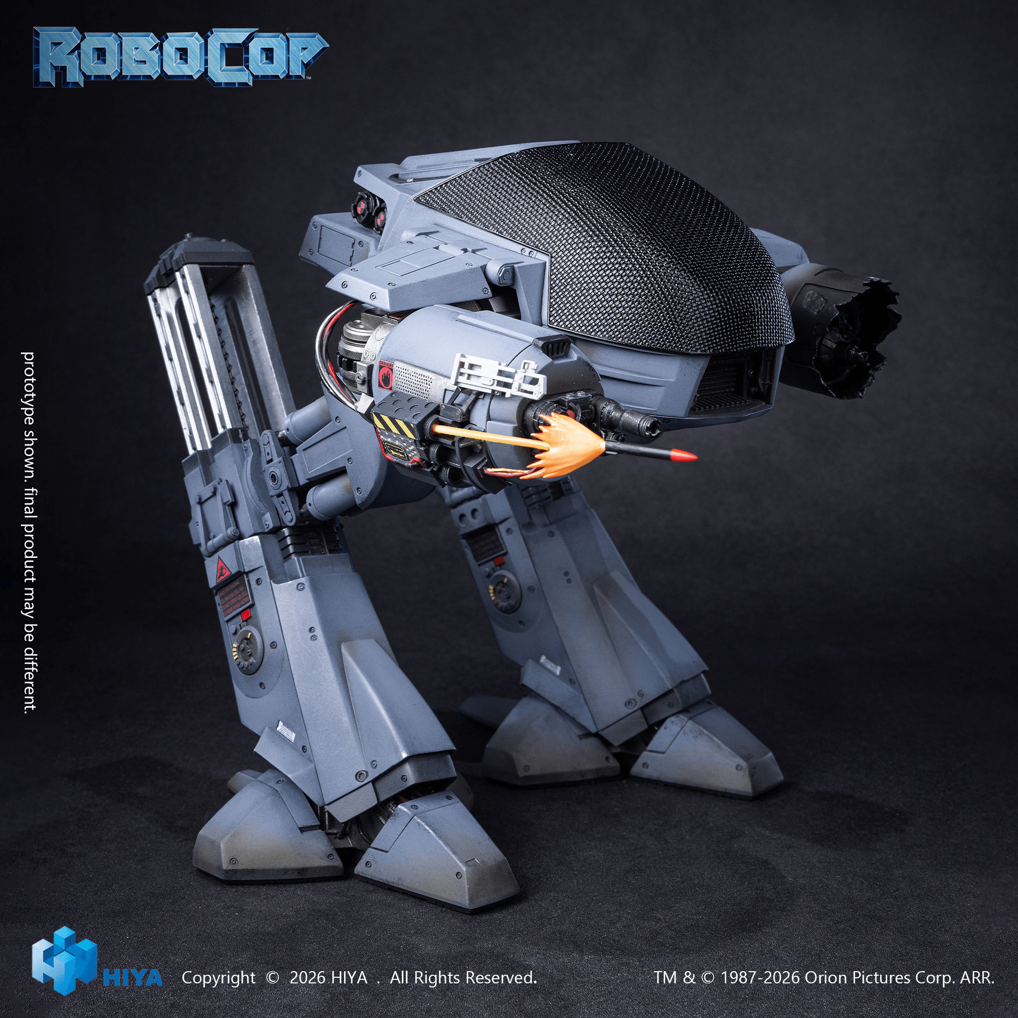 1/12 Scale 6 Inch RoboCop ED-209 Action Figure