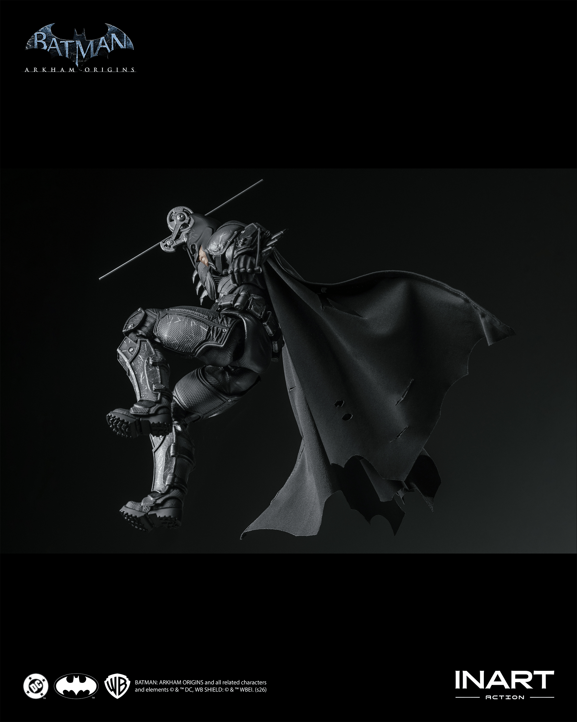 INART Action – Batman: Arkham Origins – Batman (Battle Damaged Version) Action Figure