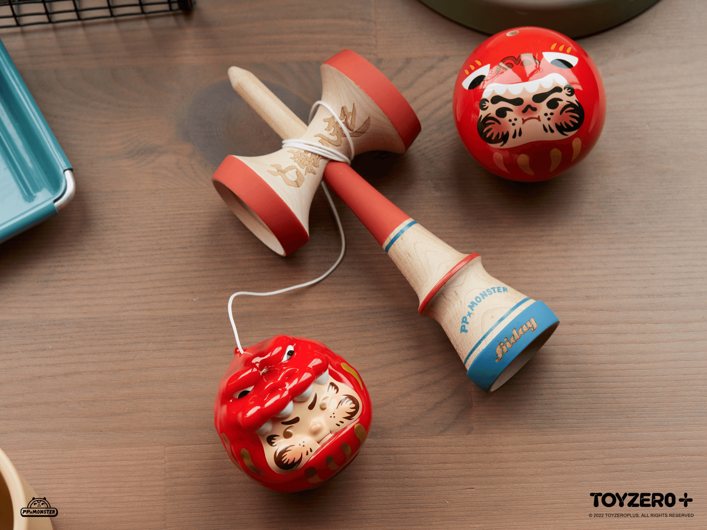 PP X MONSTER Daruma Kendama