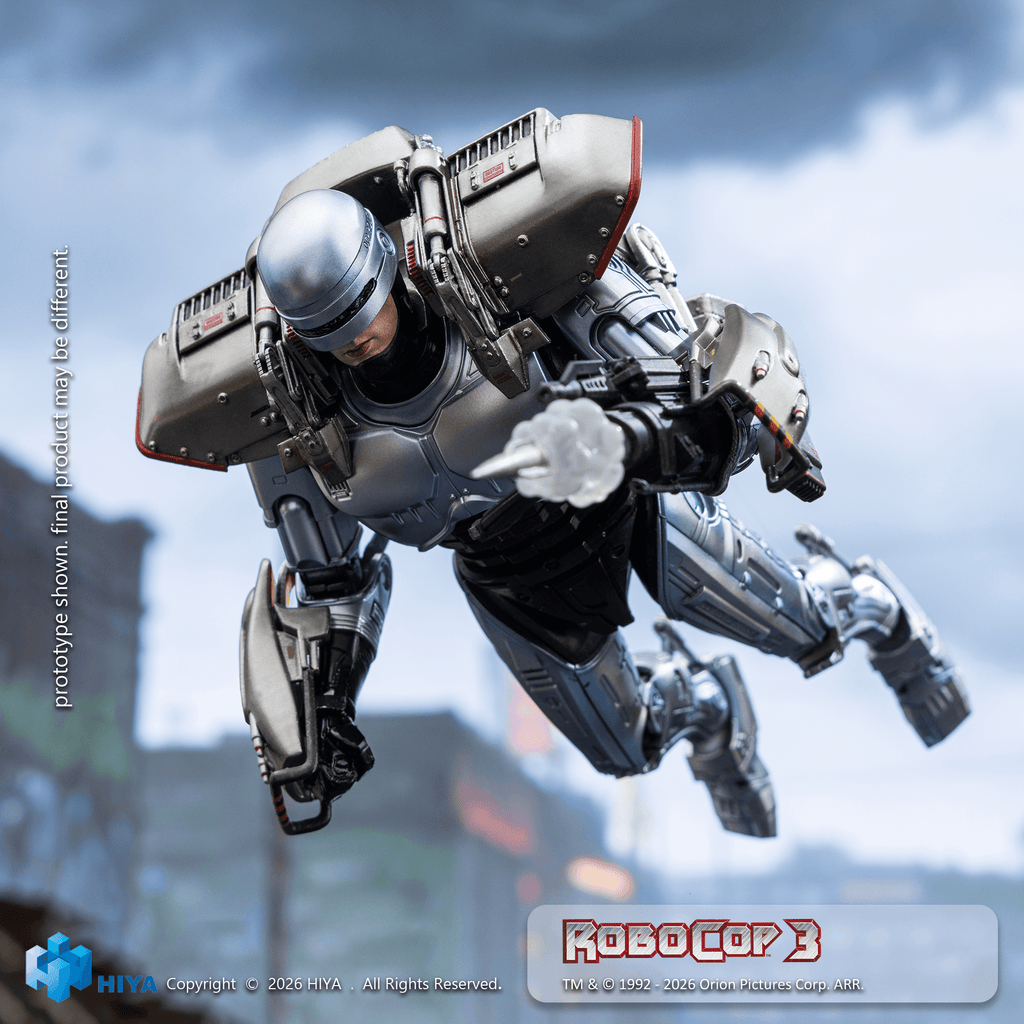 HIYA Exquisite Super Series 112 Scale 6.5 Inch RoboCop 3 RoboCop Action Figure