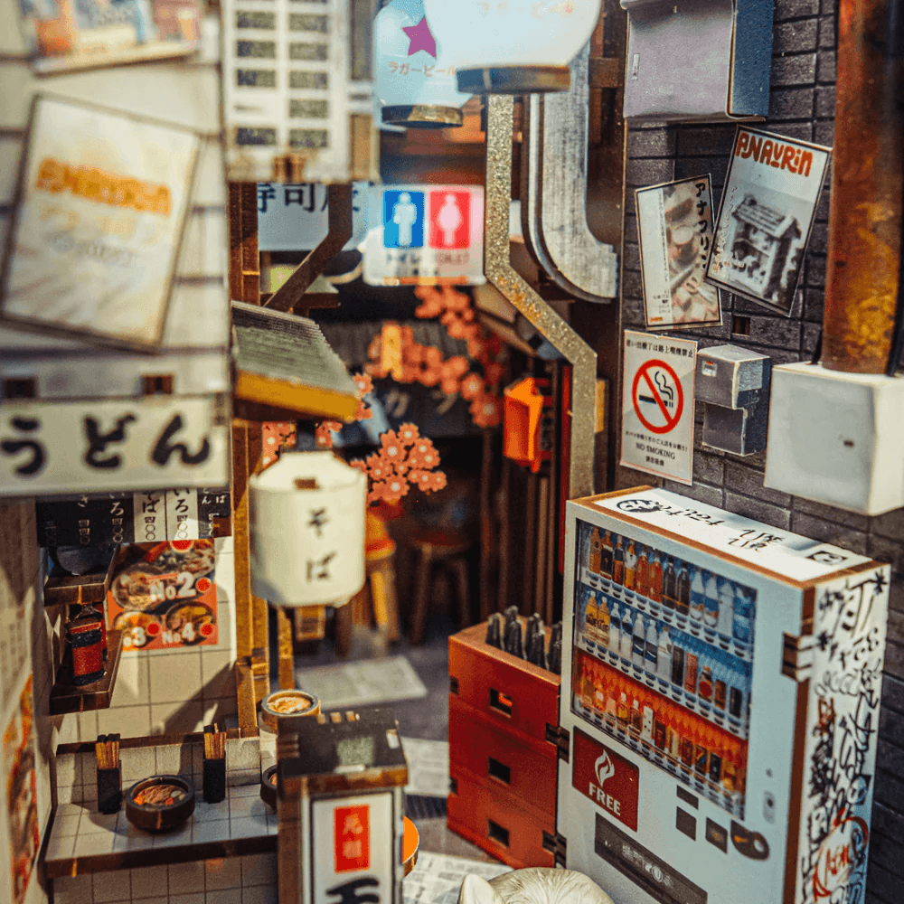Omoide Yokocho Book Nook Kit(8881300806033)