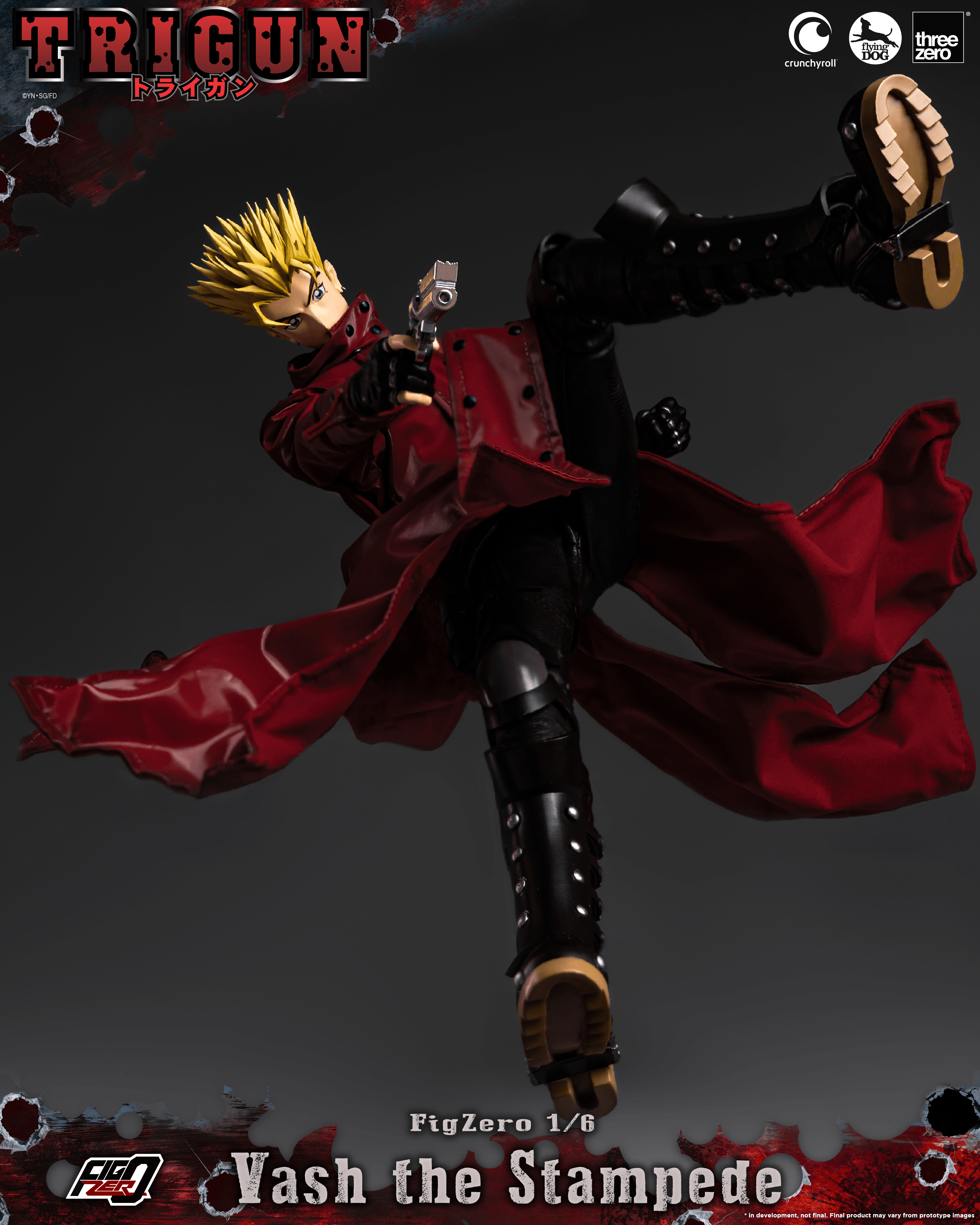 TRIGUN - FigZero 1/6 Vash the Stampede
