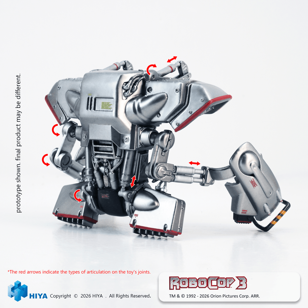 HIYA Exquisite Super Series 112 Scale 6.5 Inch RoboCop 3 RoboCop Action Figure