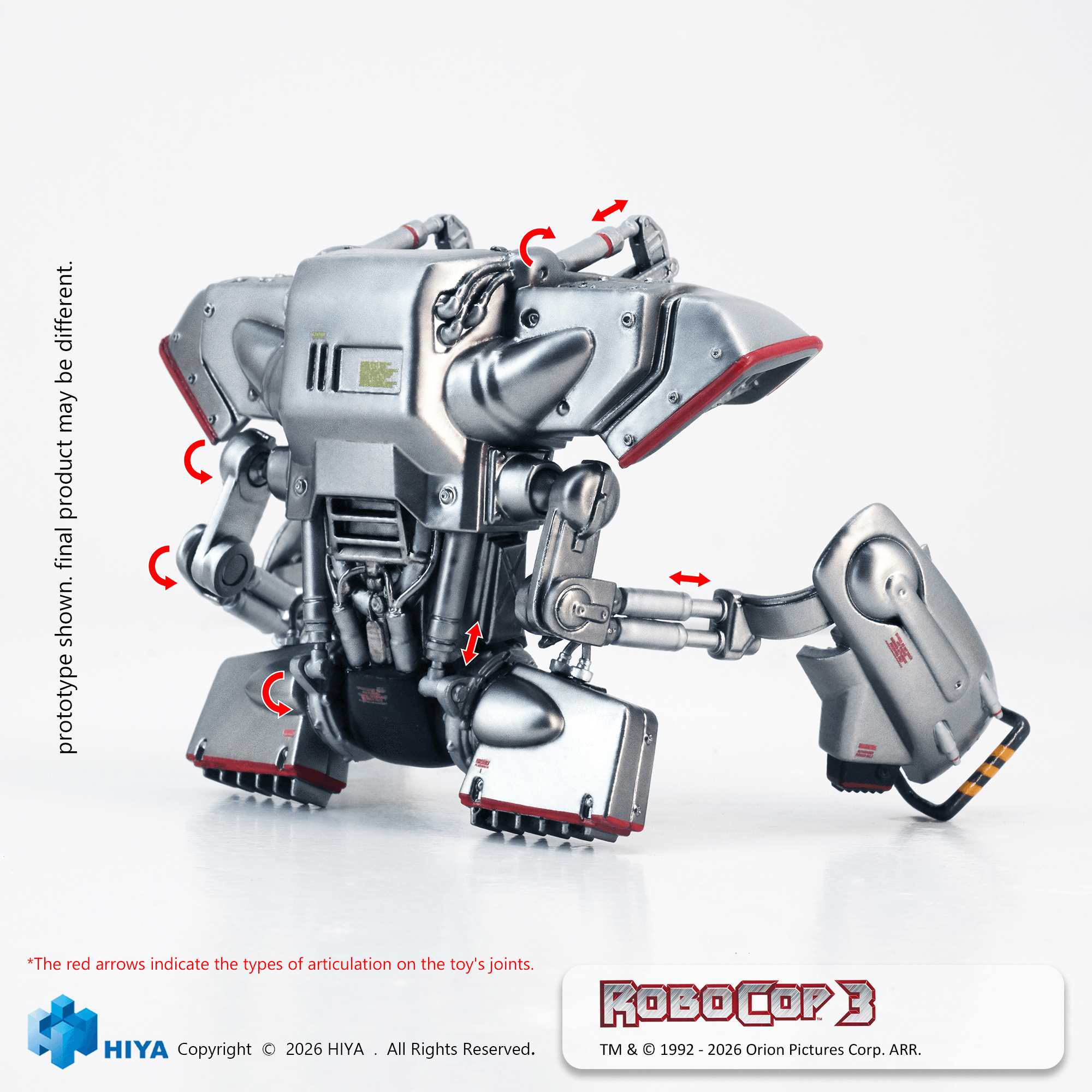 HIYA Exquisite Super Series 112 Scale 6.5 Inch RoboCop 3 RoboCop Action Figure
