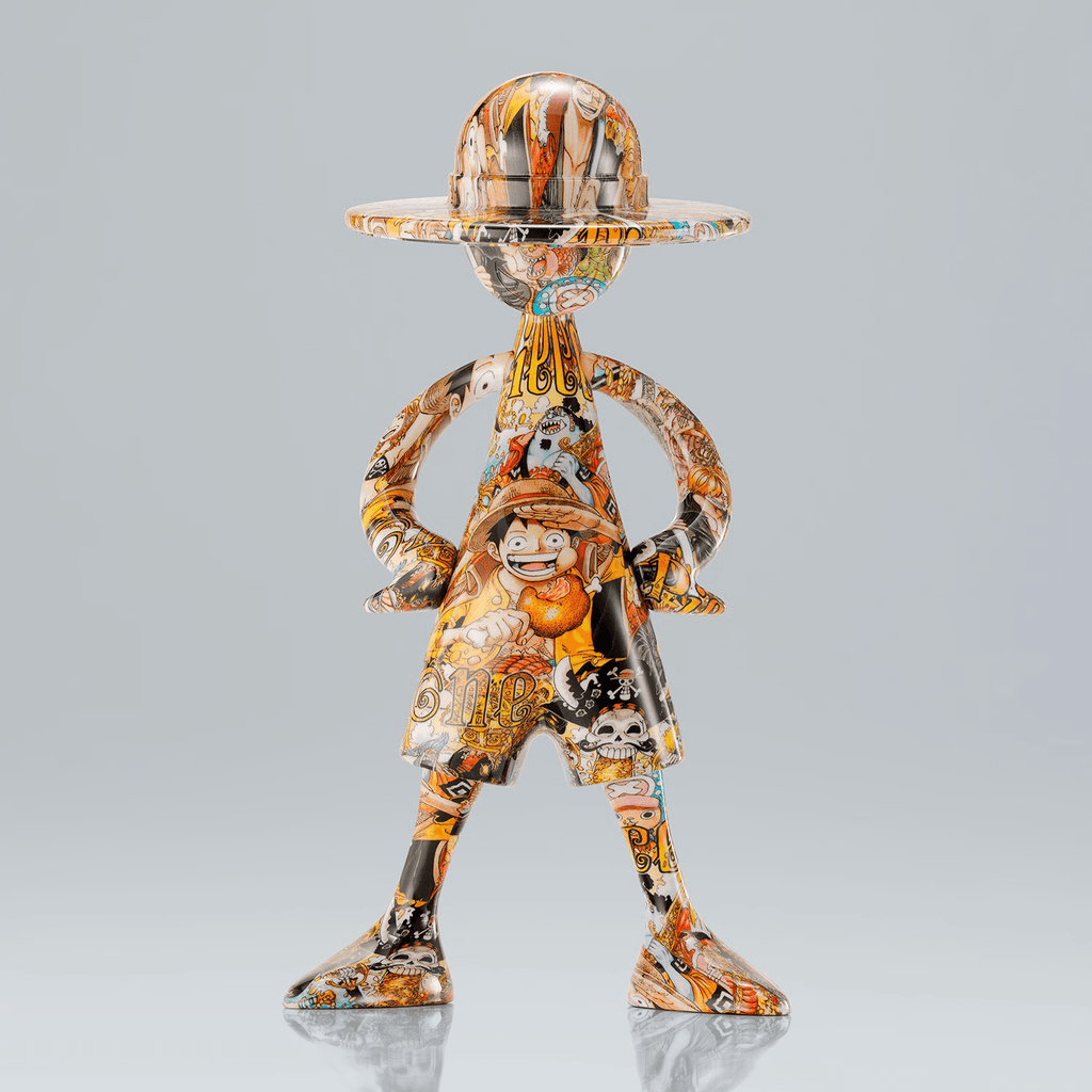 ARTCANVAS 1/8 -1000LOGS Anniversary- "ONE PIECE", TAMASHII NATIONS LUFFY's