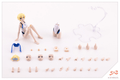 RUI SAOTOME【TOUOU HIGH SCHOOL COMPETITIVE SWIMSUIT】DREAMING STYLE WHITE DOLPHIN