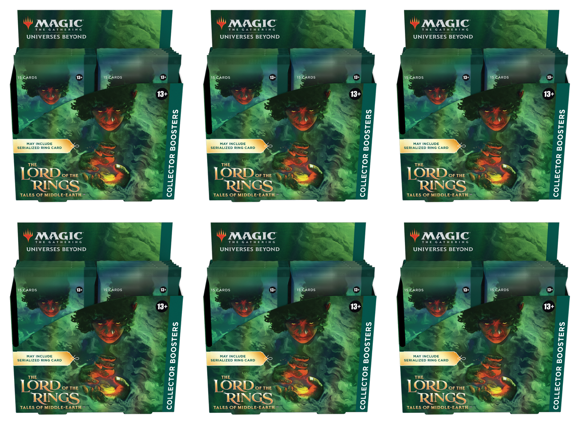 Der Herr der Ringe: Geschichten aus Mittelerde - Collector Booster Display