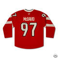 Upper Deck Authenticated - Connor McDavid Autographed & Inscribed “GW GOAL” Authentic 4 Nations Faceoff Red Team Canada Jersey