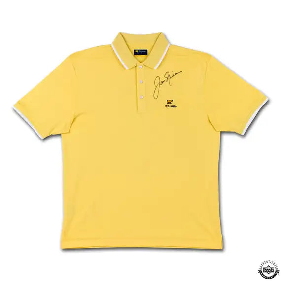 Upper Deck Authenticated - Jack Nicklaus Autographed Golden Bear Yellow Polo