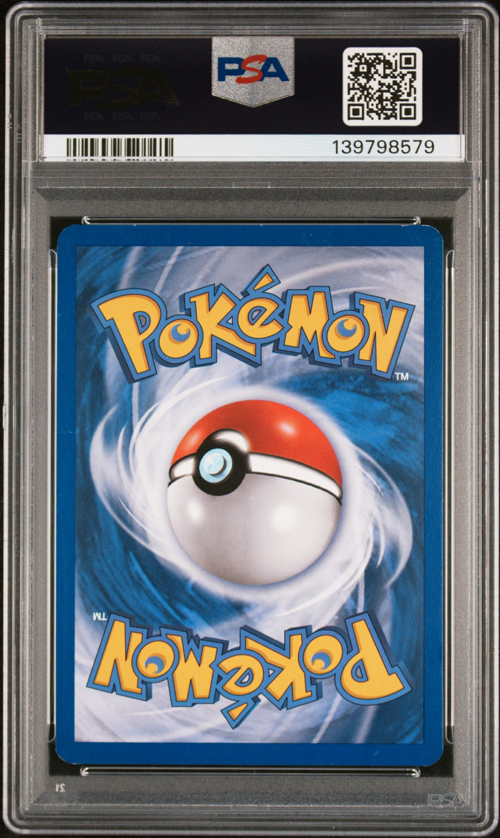 2010 Pokemon Heartgold & Soulsilver Unleashed Blastoise Staff Stamp PSA 7 #13