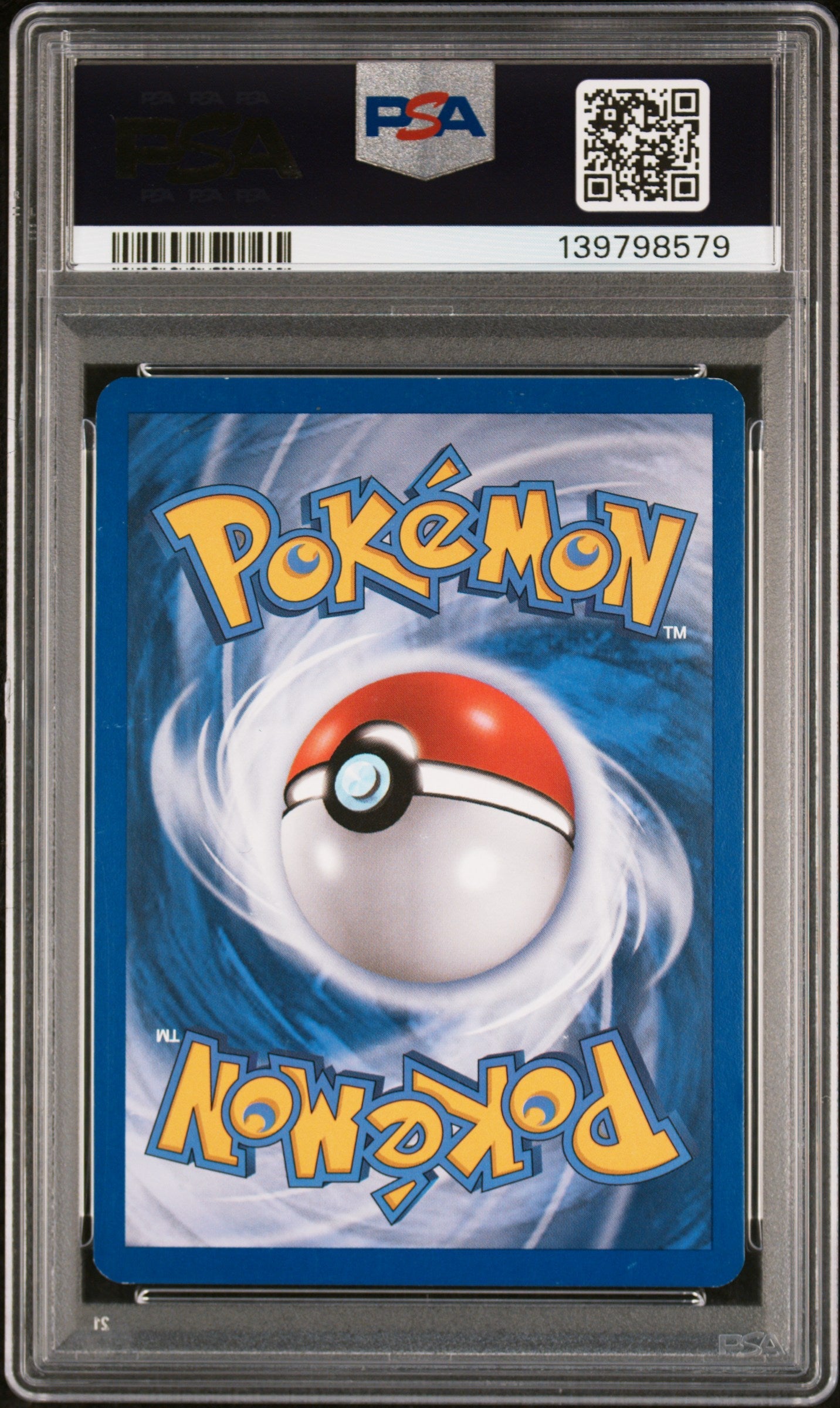 2010 Pokemon Heartgold & Soulsilver Unleashed Blastoise Staff Stamp PSA 7 #13