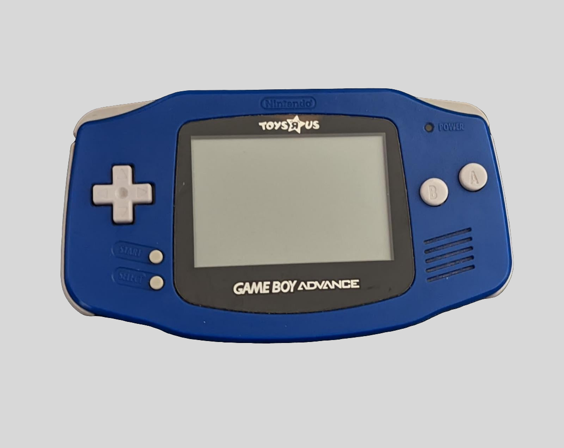 Nintendo Game Boy Advance Toys R US Blue Handheld Console