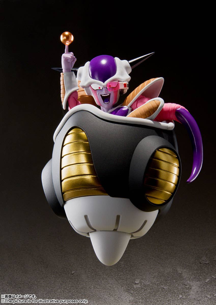FRIEZA FIRST FORM&amp;FRIEZA POD "DRAGON BALL Z", TAMASHII NATIONS S.H.Figuarts