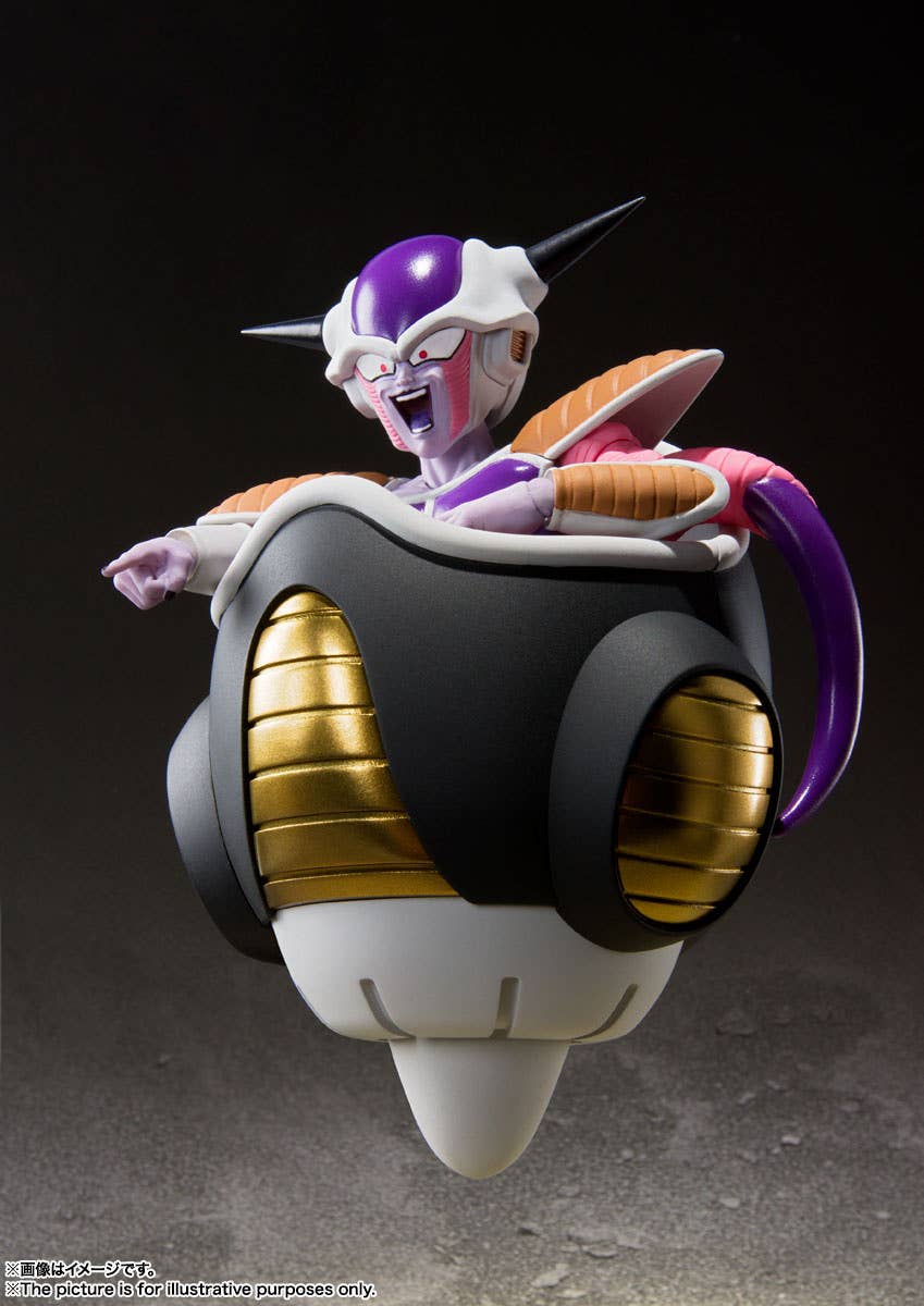 FRIEZA FIRST FORM&amp;FRIEZA POD "DRAGON BALL Z", TAMASHII NATIONS S.H.Figuarts