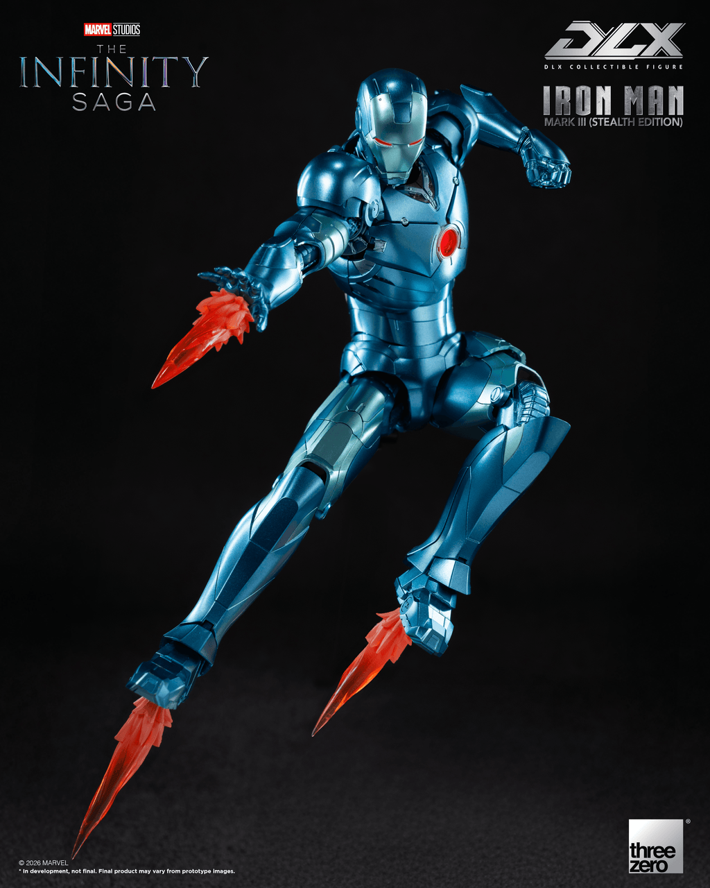 Marvel Studios: The Infinity Saga - DLX Iron Man Mark 3 (Stealth Edition)