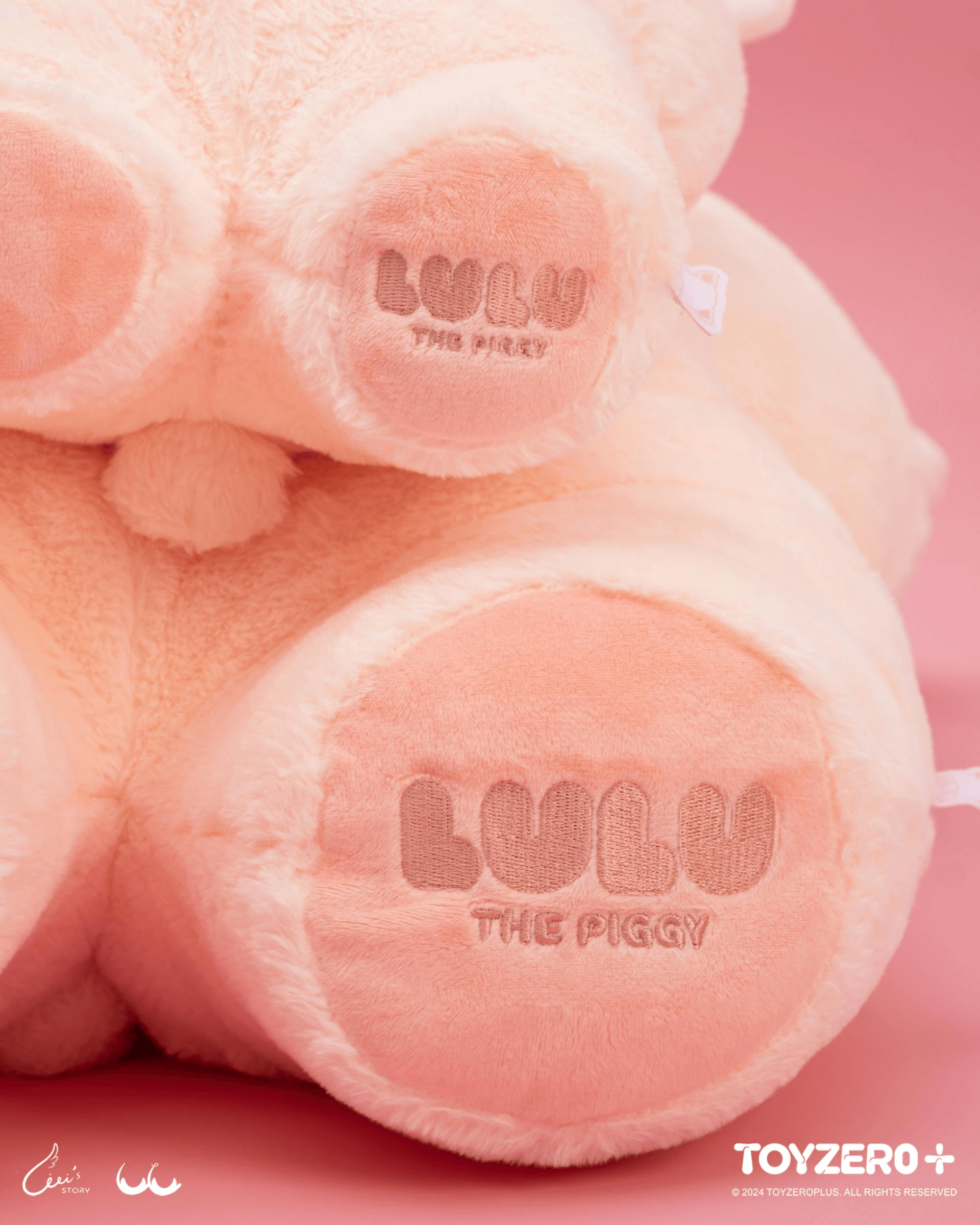 LuLu the Piggy Generic - 60cm Flatten LuLu Plush