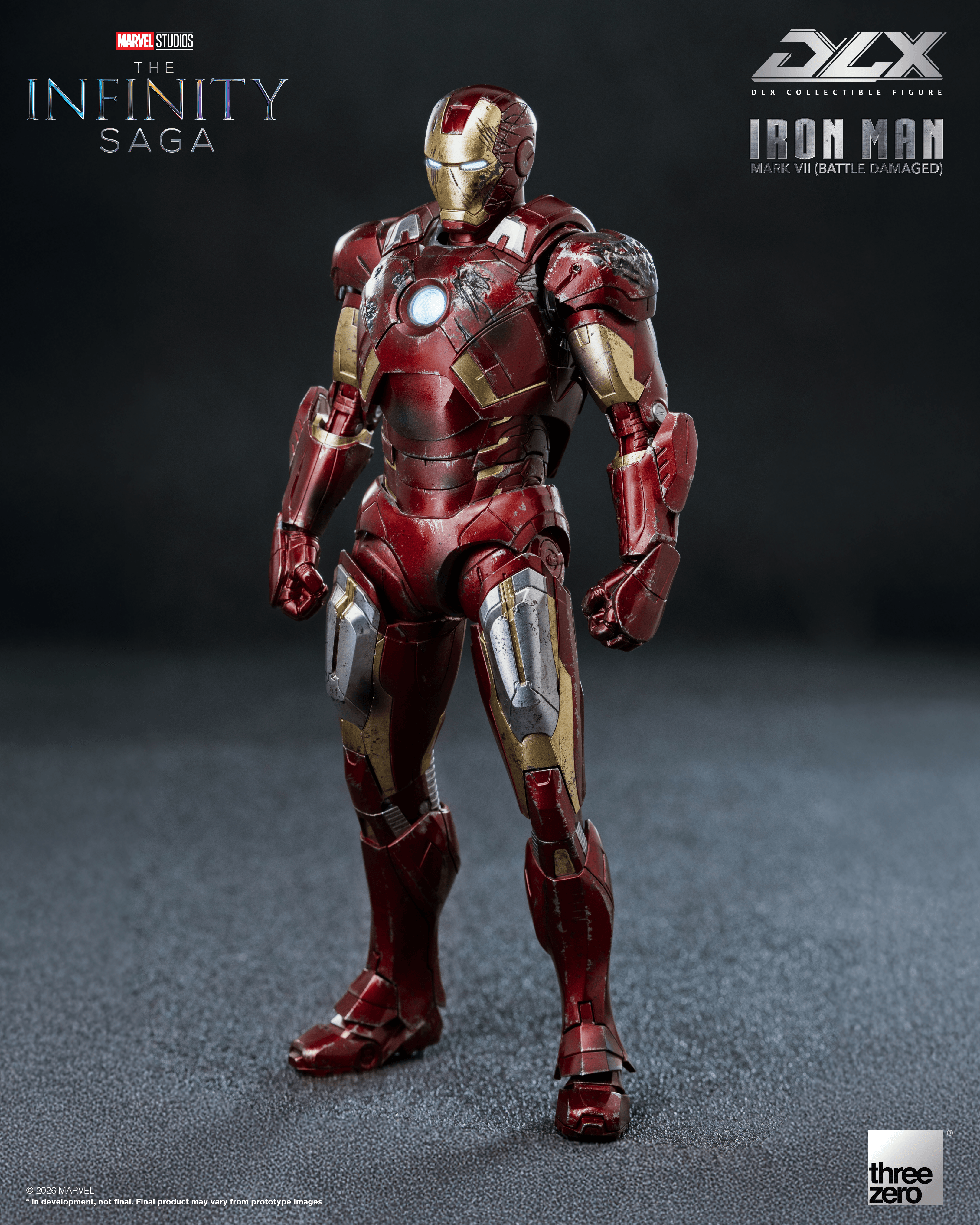 DLX Iron Man Mark 7 (Battle Damaged)