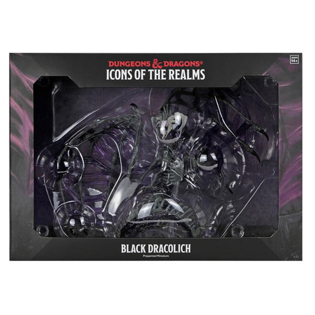 Wizards of the Coast - Dungeons and Dragons - Icons of the Realms - Black Dracolich