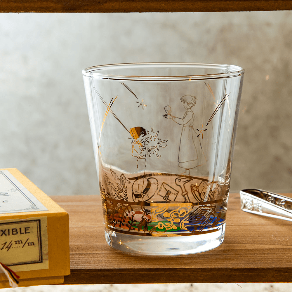 Overlapping Encounters - Magic Color Disk Designed Glass "Howl's Moving Castle" (Box/3)