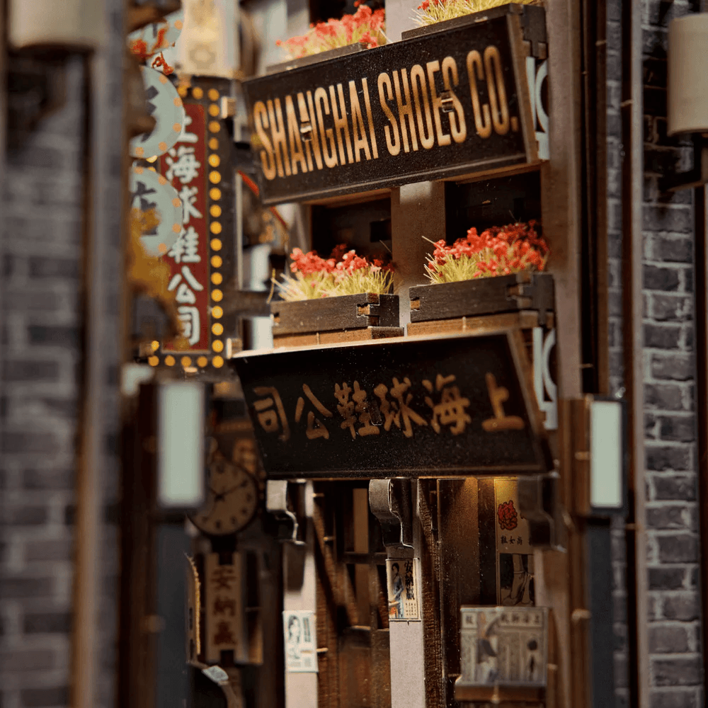Old Shanghai Book Nook Kit(8881300806095)