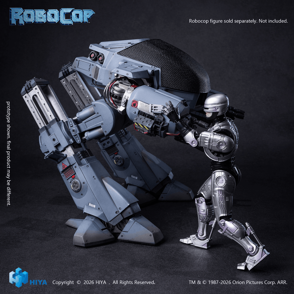 1/12 Scale 6 Inch RoboCop ED-209 Action Figure