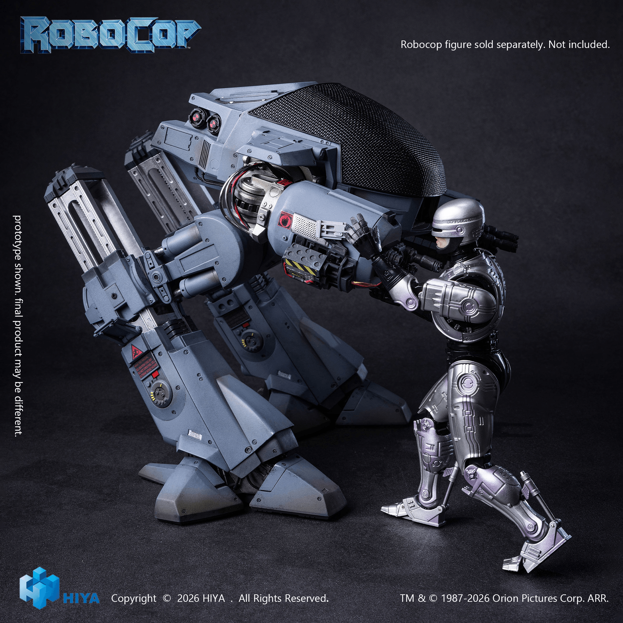1/12 Scale 6 Inch RoboCop ED-209 Action Figure