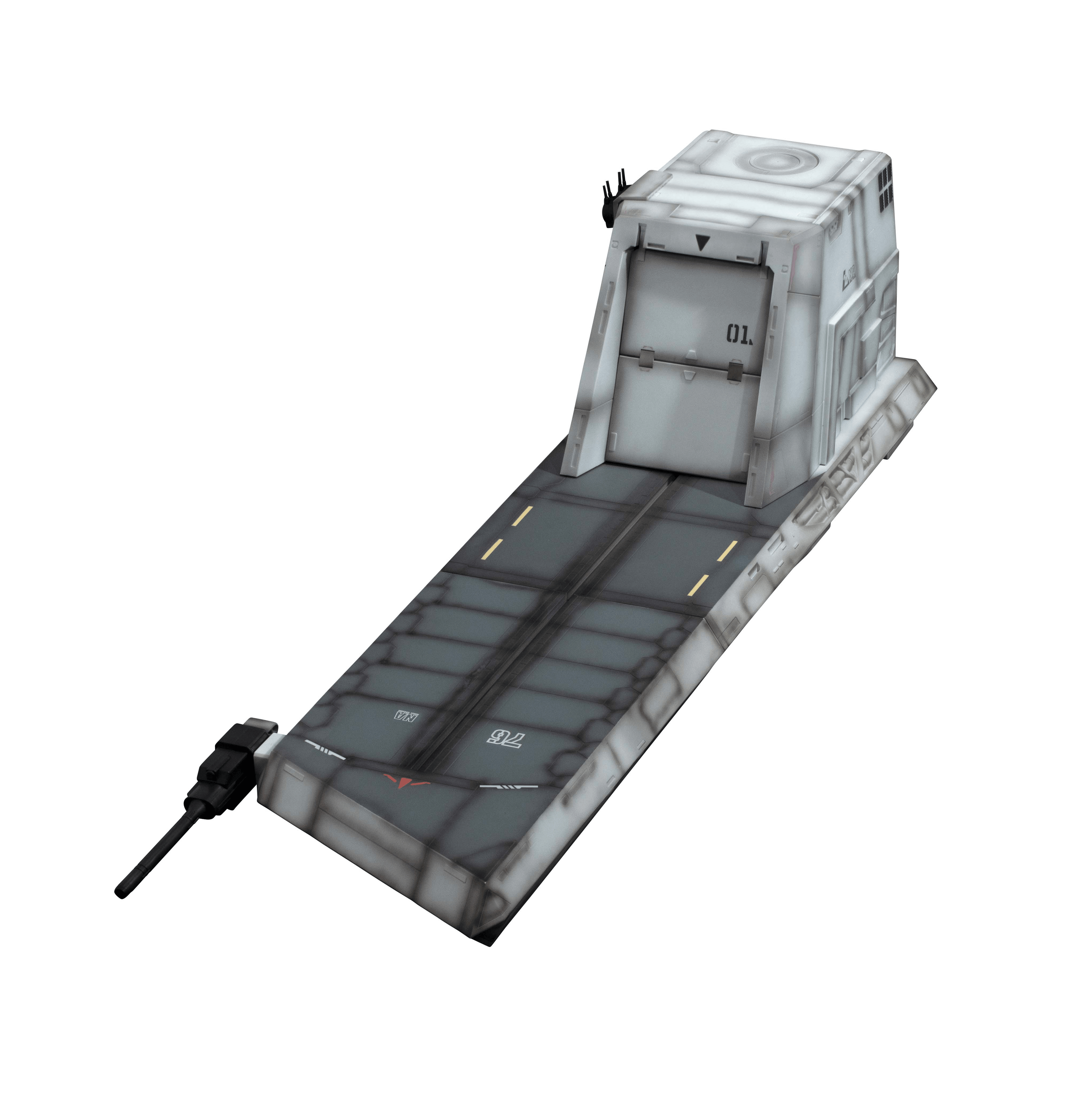 Realistic Model Series： MOBILE SUIT GUNDAM UNICORN （1／144 HG series） Nahel Argama catapult deck（UC ver.）