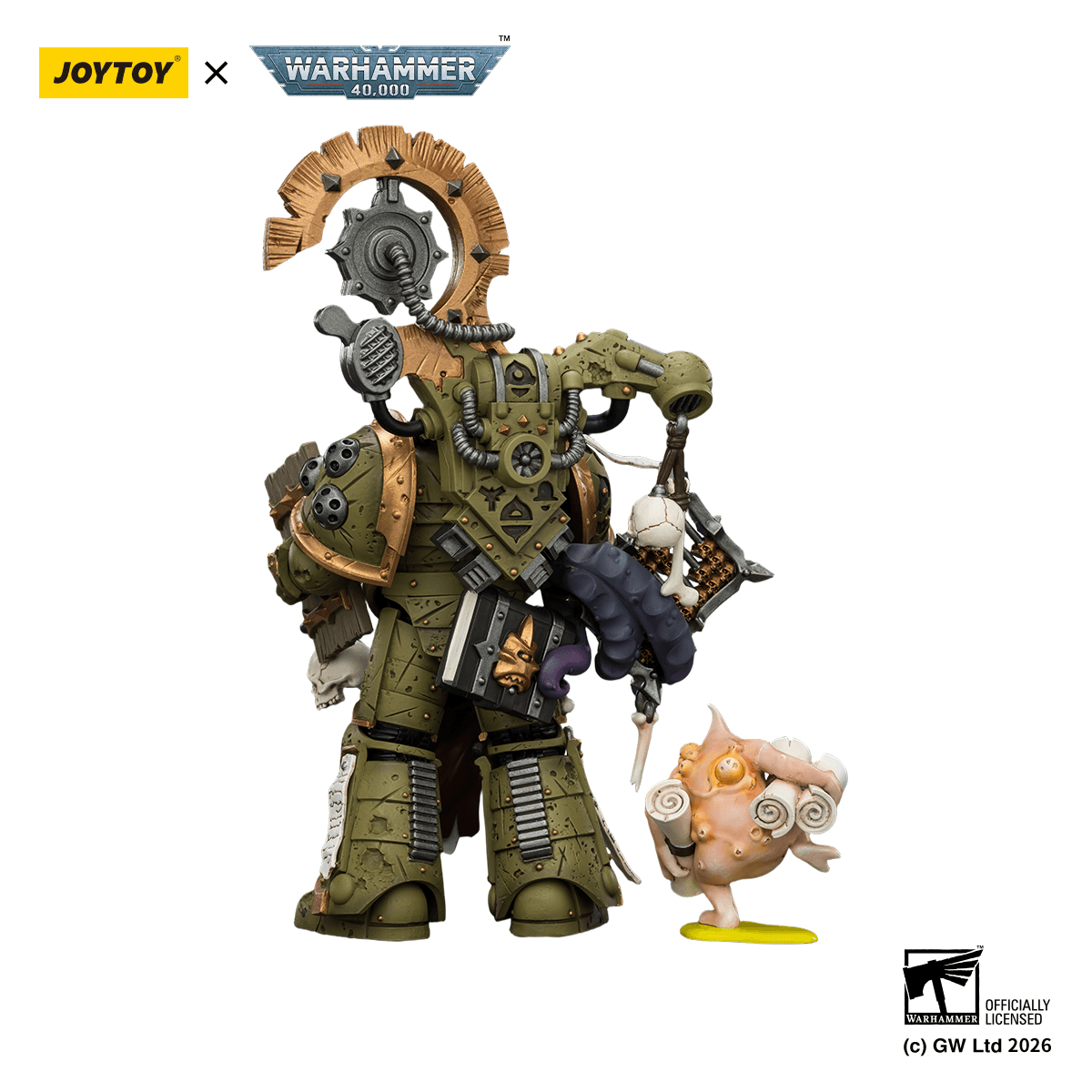 Death Guard Tallyman with Plasma Pistol