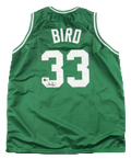 Larry Bird Signed Autographed Custom Jersey (Beckett)