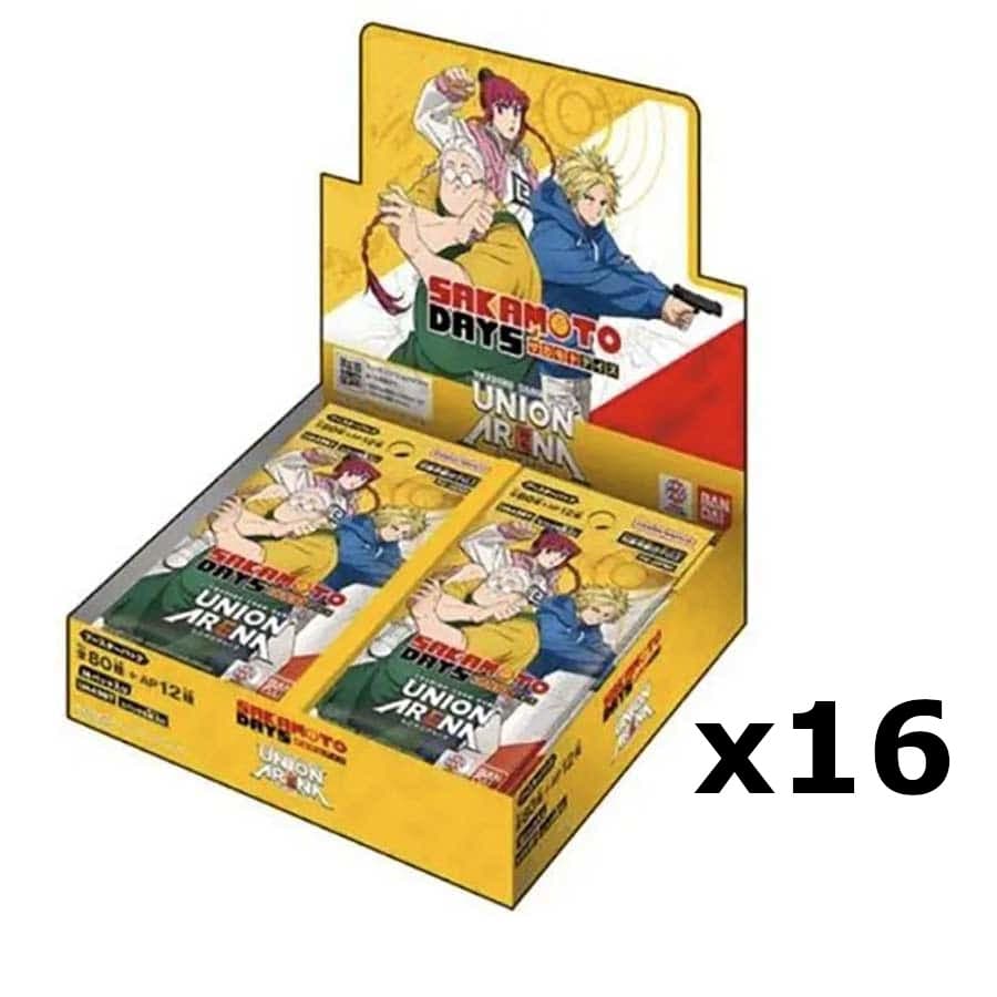 Union Arena: Sakamoto Days [x16] Booster Sealed Case