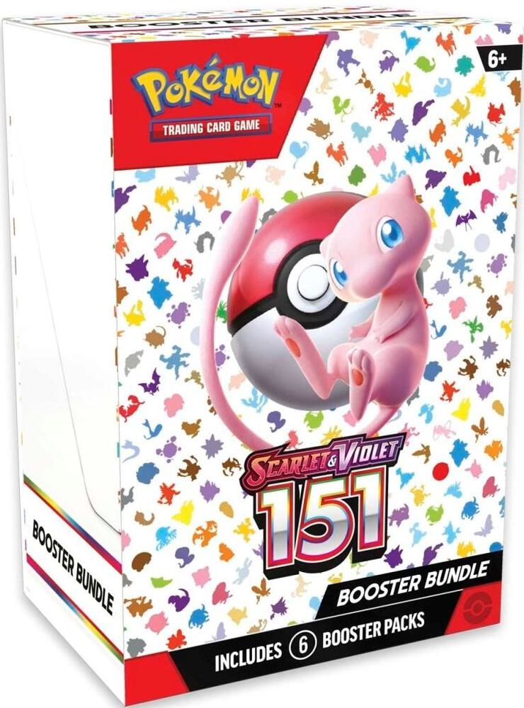 Pokemon 151 Booster Bundle and Prismatic Evolutions Booster Bundle Combo